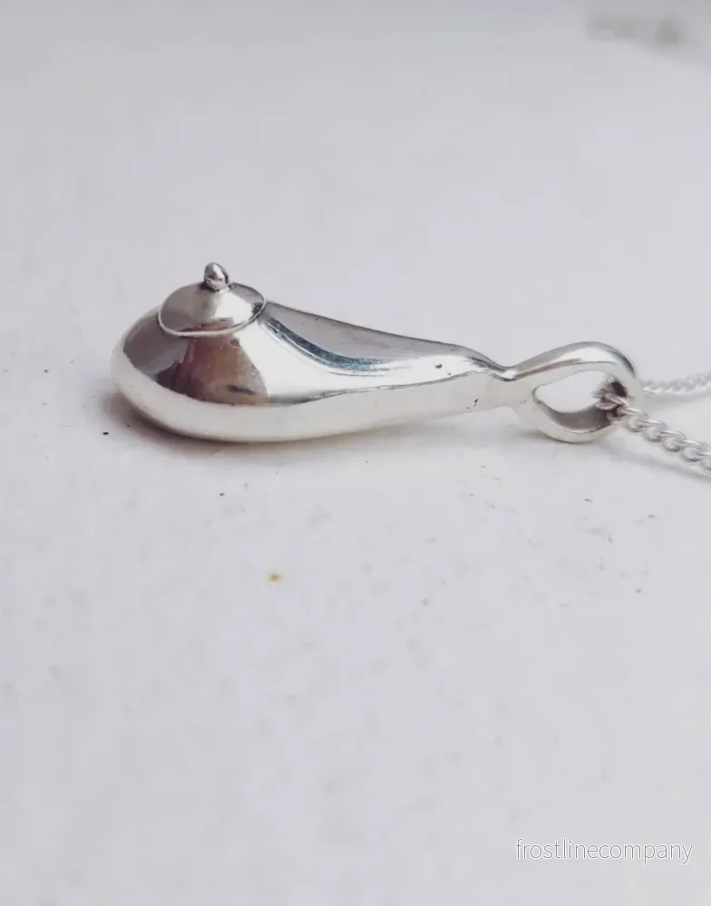 Halsband mellan boob - silver - Bild 2