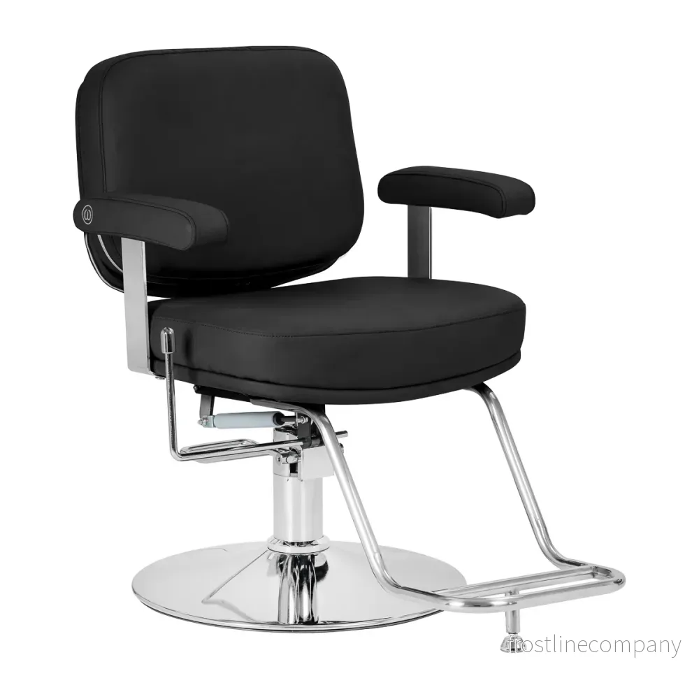 Frisörstol Omega Astra Plus Svart Frisörstol Omega Astra Plus Svart