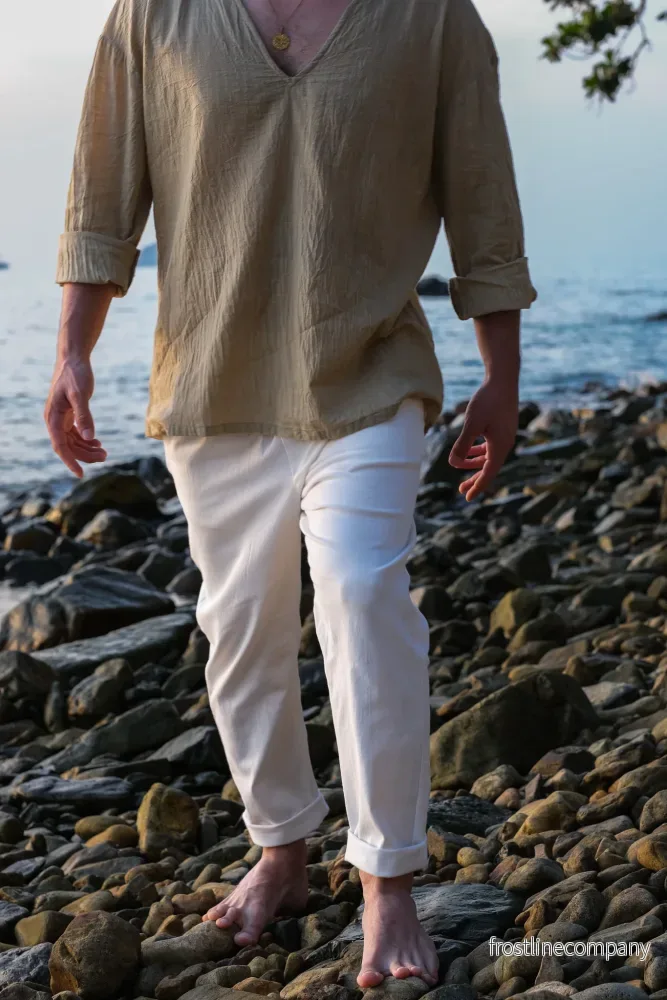Men's deep v-neck - Bild 2
