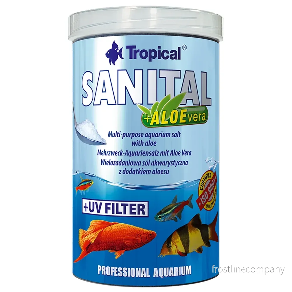 Tropical Sanital Aloe Vera – Vårdande akvariesalt med aloeextrakt - Bild 2