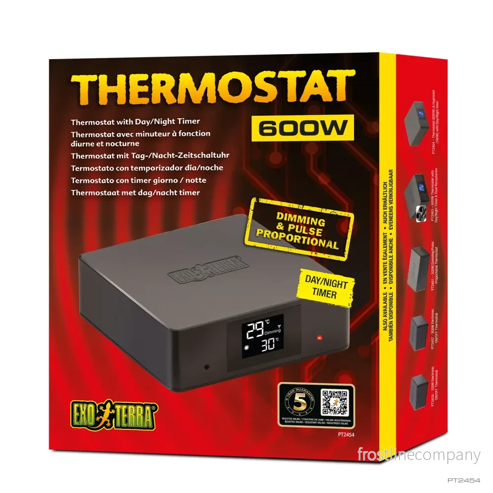 Exo Terra Thermostat 600W Dimming & Pulse