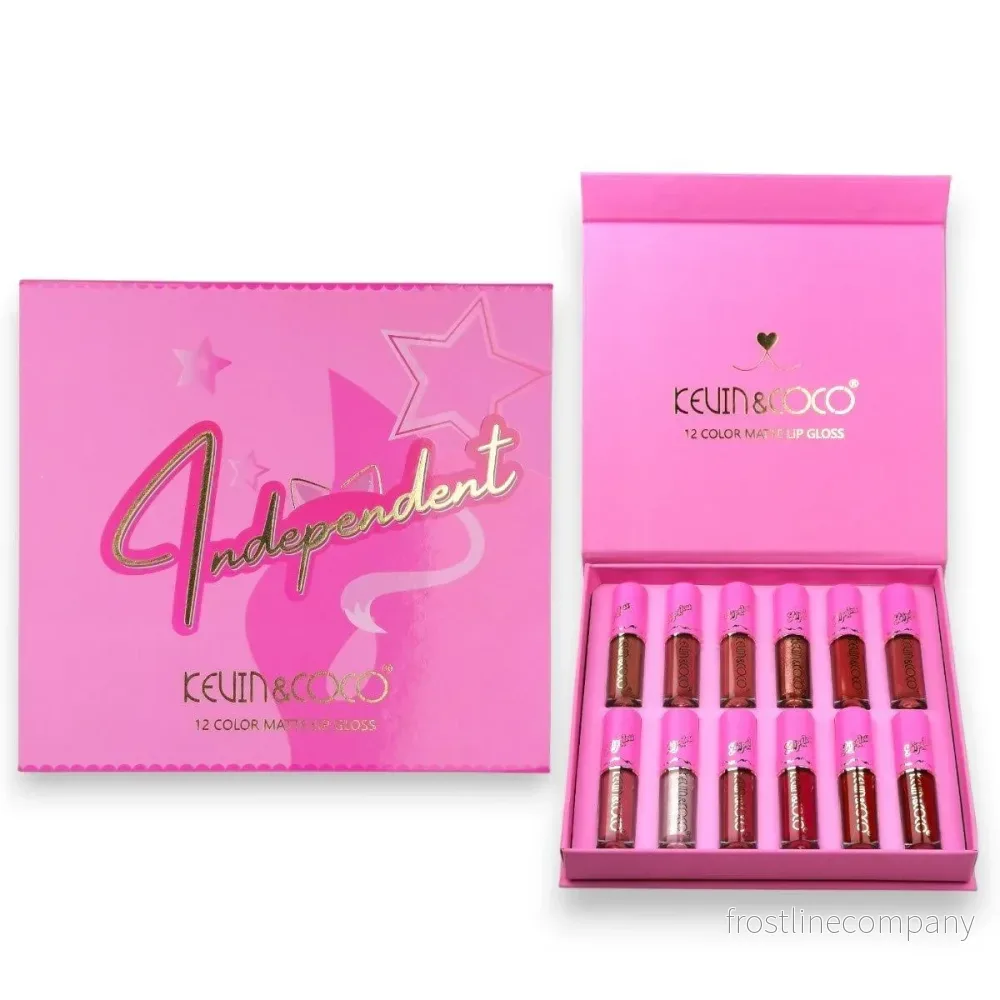 Halloween Smink Lipgloss Set 12 Pack Läppstift - Bild 3