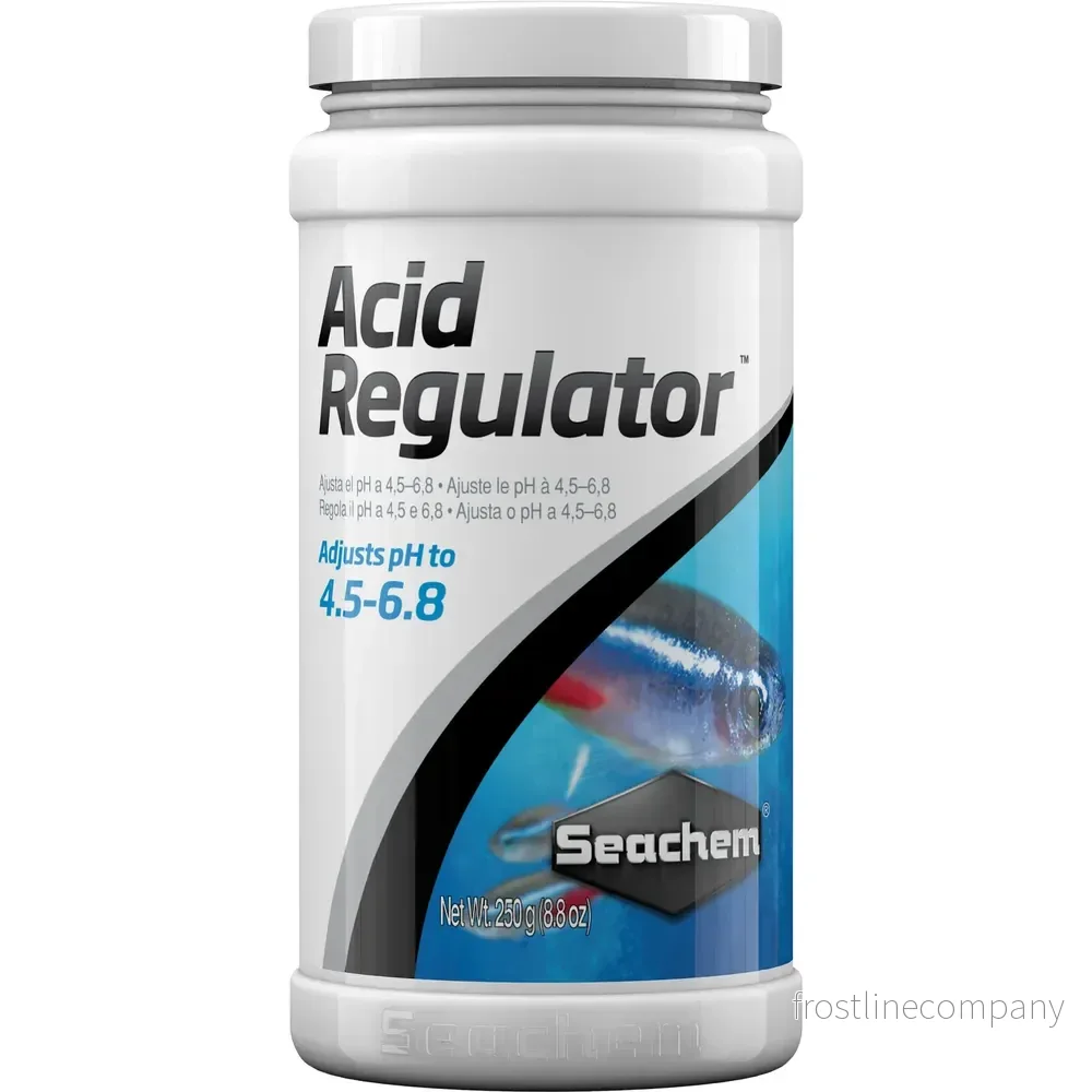 Seachem Acid Regulator – Sänker pH till 4.5–6.8 & skapar optimalt vatten för tropiska fiskar - Bild 2