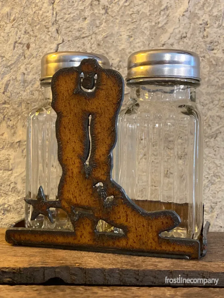 Salt- & pepparkar Cowboy Boot