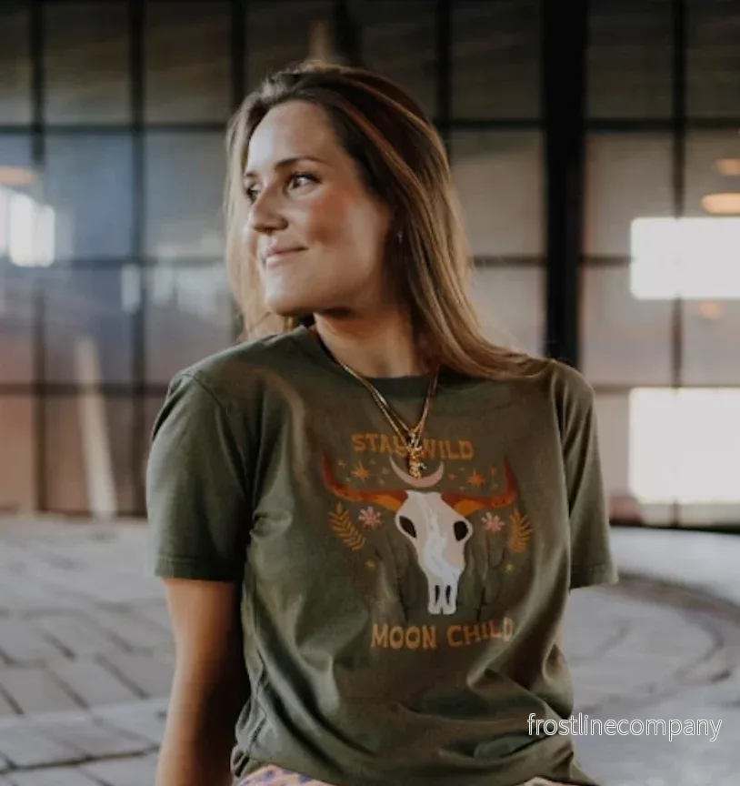 T-shirt Stay Wild Moonchild – Soul Factory T-shirt Stay Wild Moonchild – Soul Factory