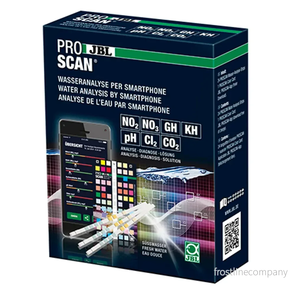 JBL ProScan 24-testremsor – digital vattenanalys via smartphone