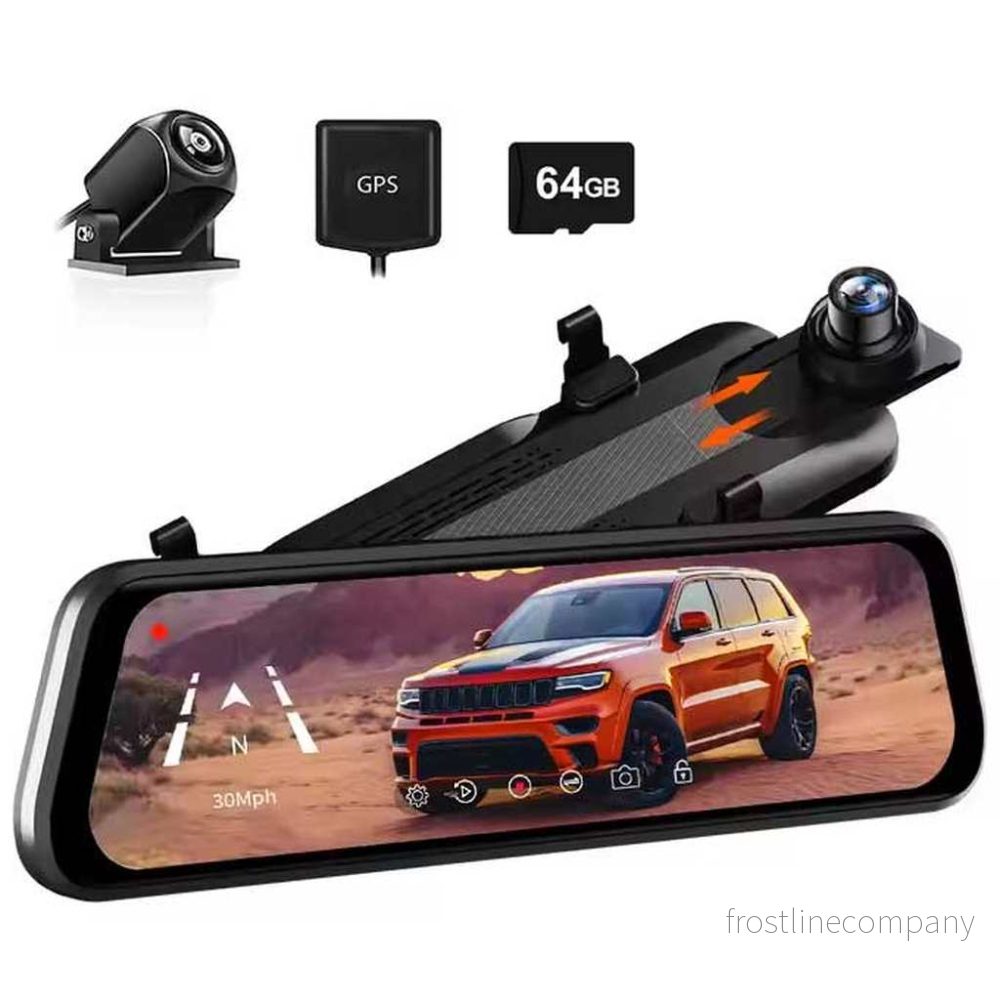 Wolfbox G930 4K GPS 64gb Mirror dashcam Wolfbox G930 4K GPS 64gb Mirror dashcam