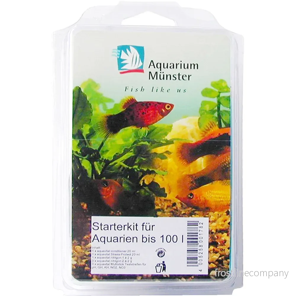 Münster Startpaket – Komplett startkit för 100 l akvarium Münster Startpaket – Komplett startkit för 100 l akvarium