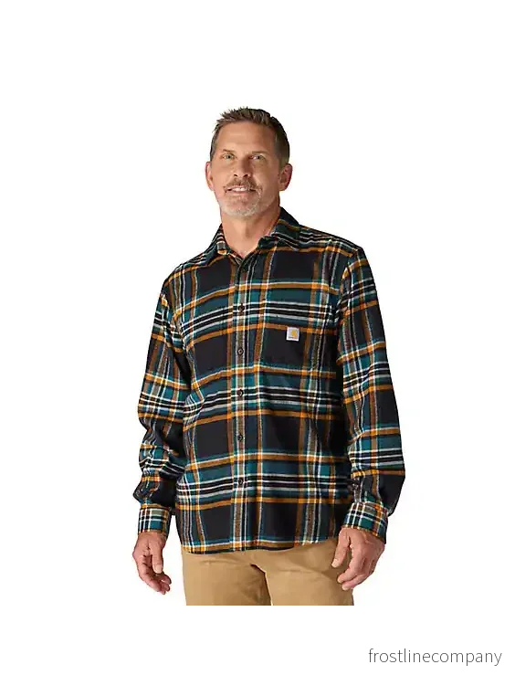 Carhartt Flanellskjorta Rutig Black
