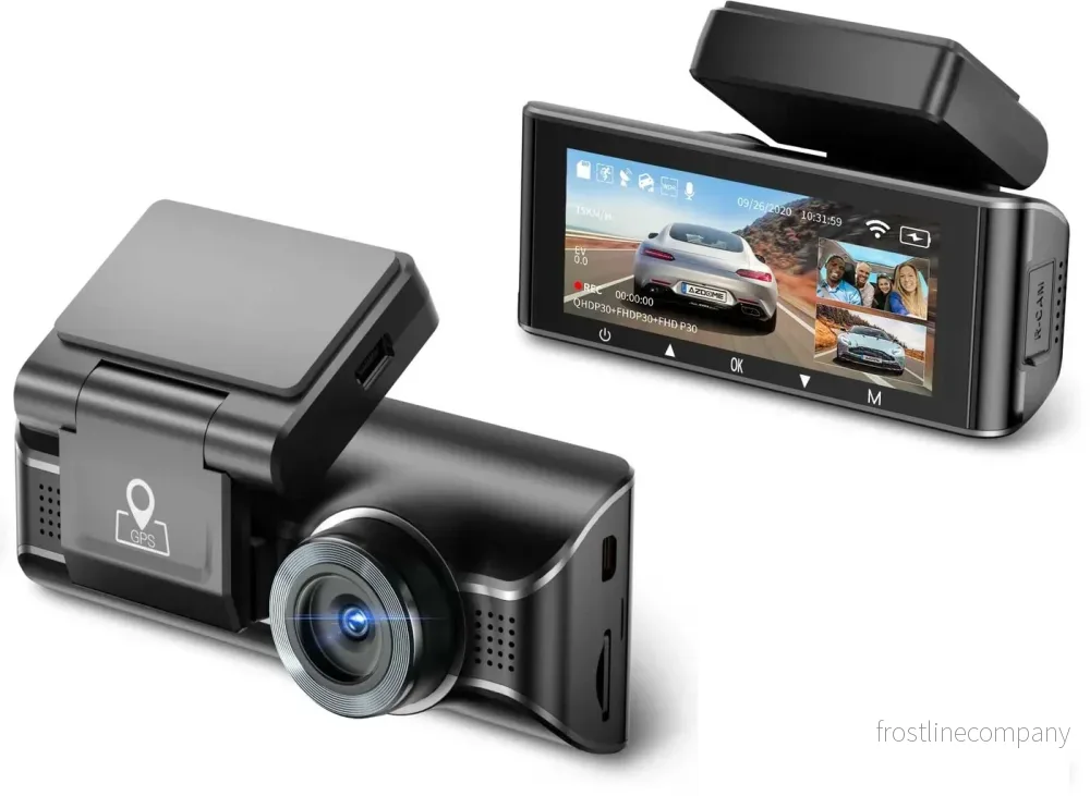 AZDome M770 Pro 2CH 4K Wifi GPS 64gb dashcam - Bild 3