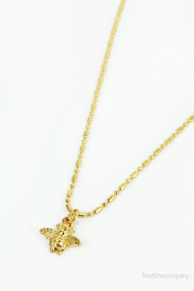 Halsband bi guld Halsband bi guld