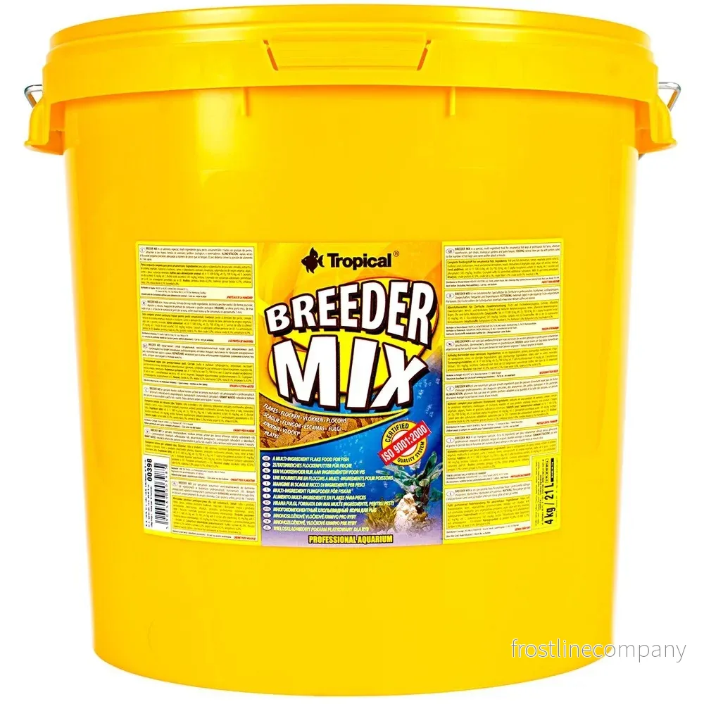 Tropical Breeder Mix 4kg / 21 Liter