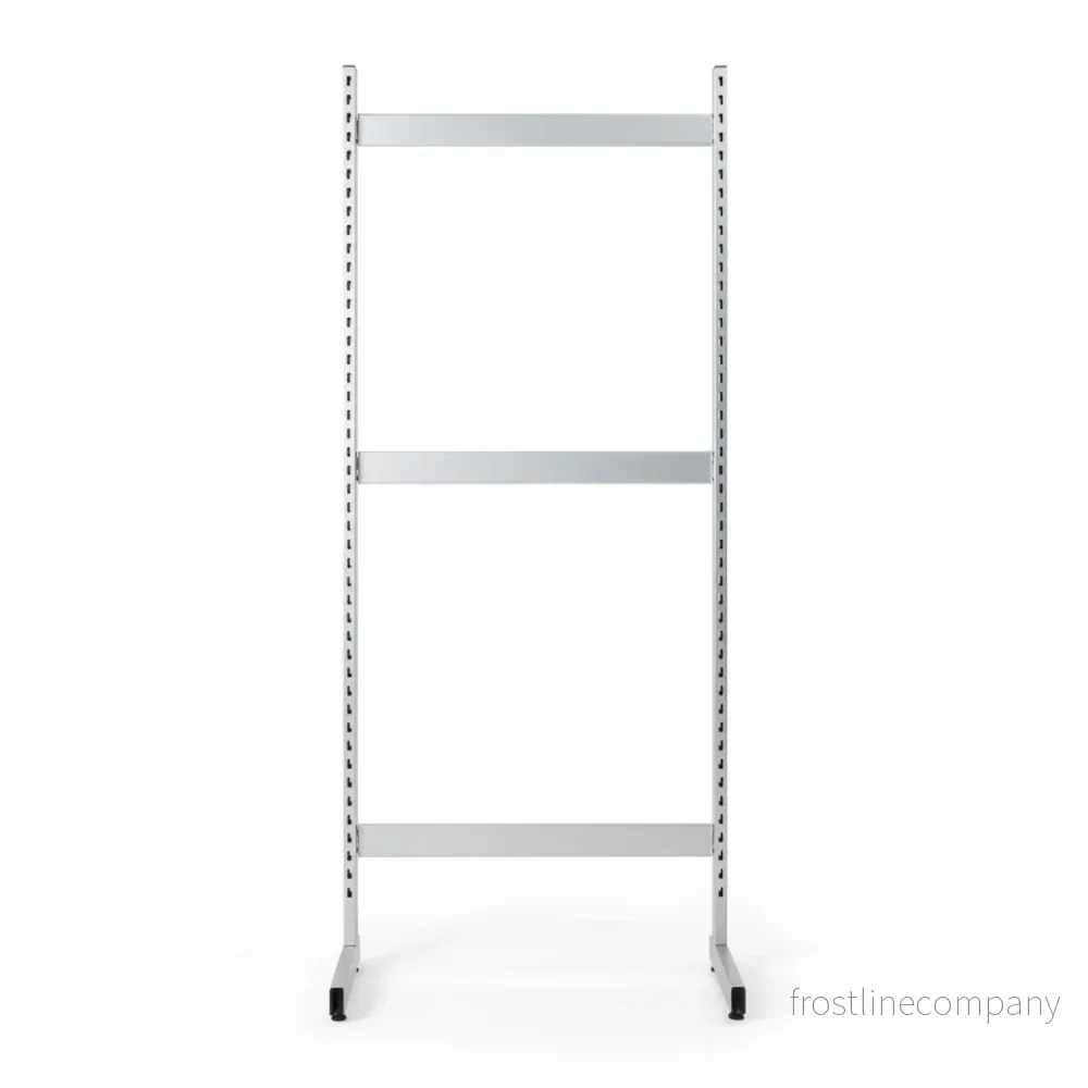L-stolpe, vit, fot 45 cm, 210 cm - Bild 2