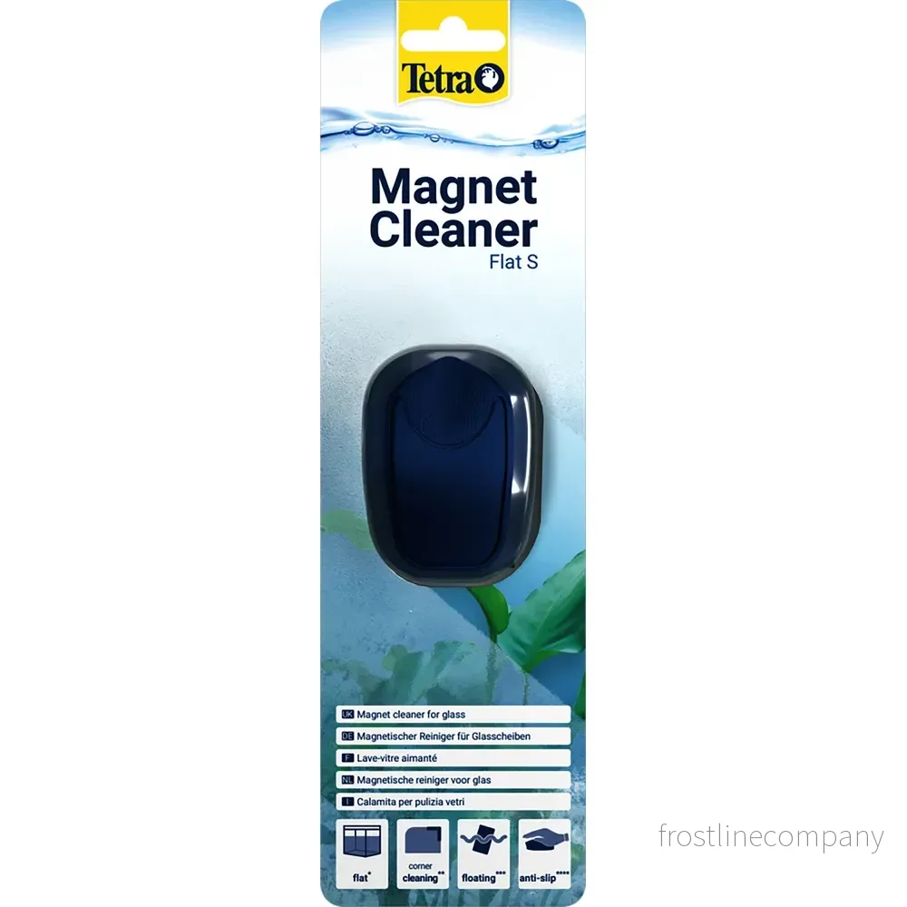 Tetra Algmagnet Flat S – Flytande algmagnet för glas upp till 4mm