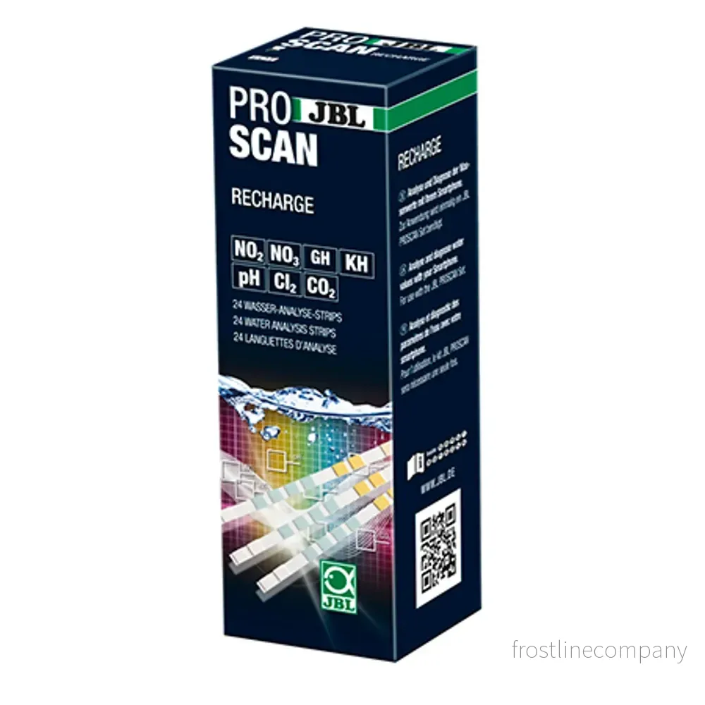 JBL Pro Scan Recharge 24 Teststrips – Refillförpackning (24st) - Bild 3