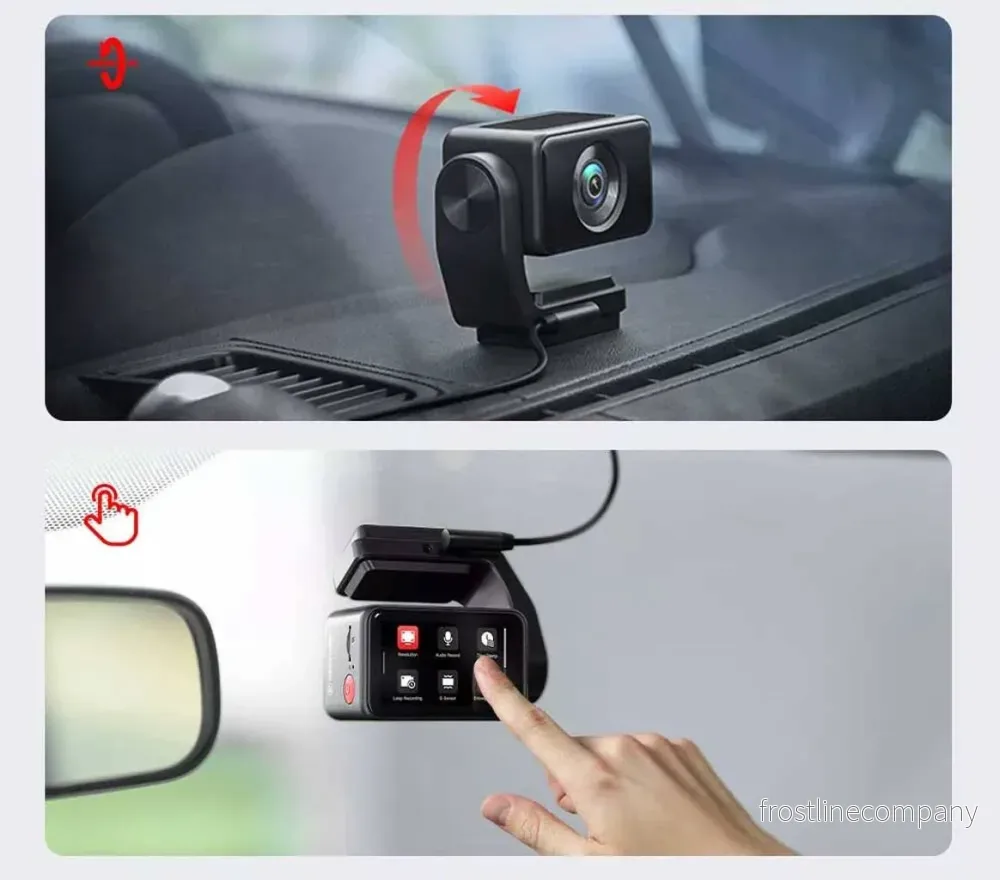 Redtiger F4 4K Touch Wifi GPS 32gb dashcam - Bild 3