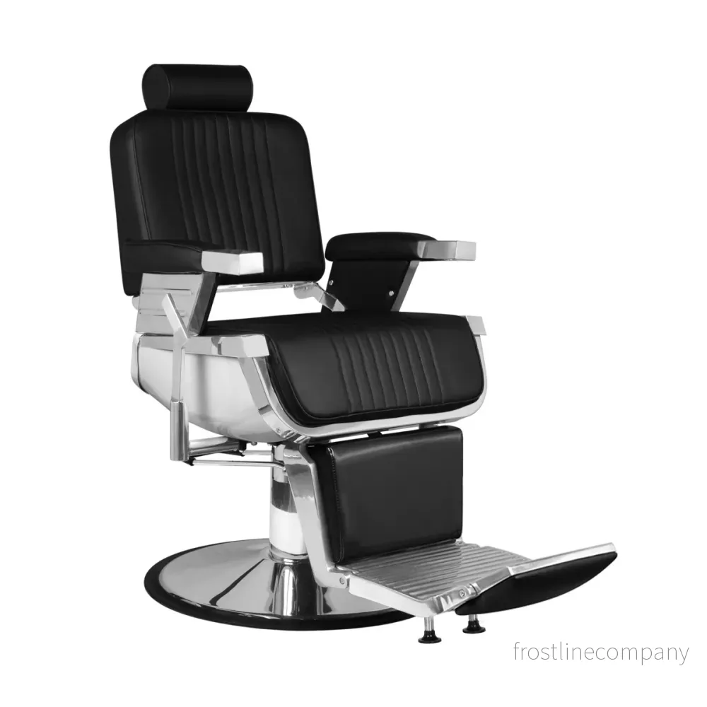 Barberstol Hair System Royal X - Svart - Bild 2