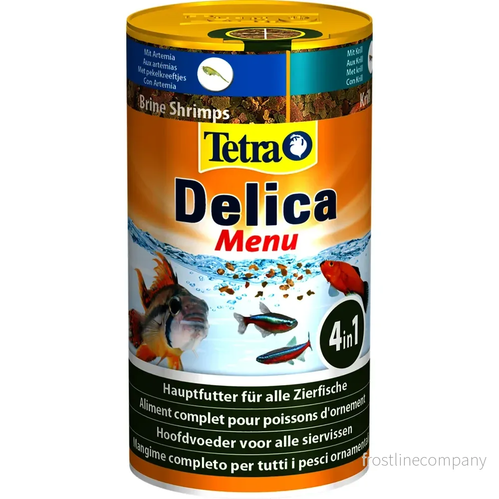 Tetra Delica 4in1 Menu helfoder – 100 ml Tetra Delica 4in1 Menu helfoder – 100 ml