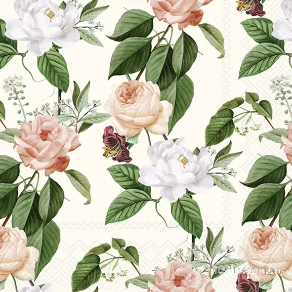 Servetter Roses Servetter Roses