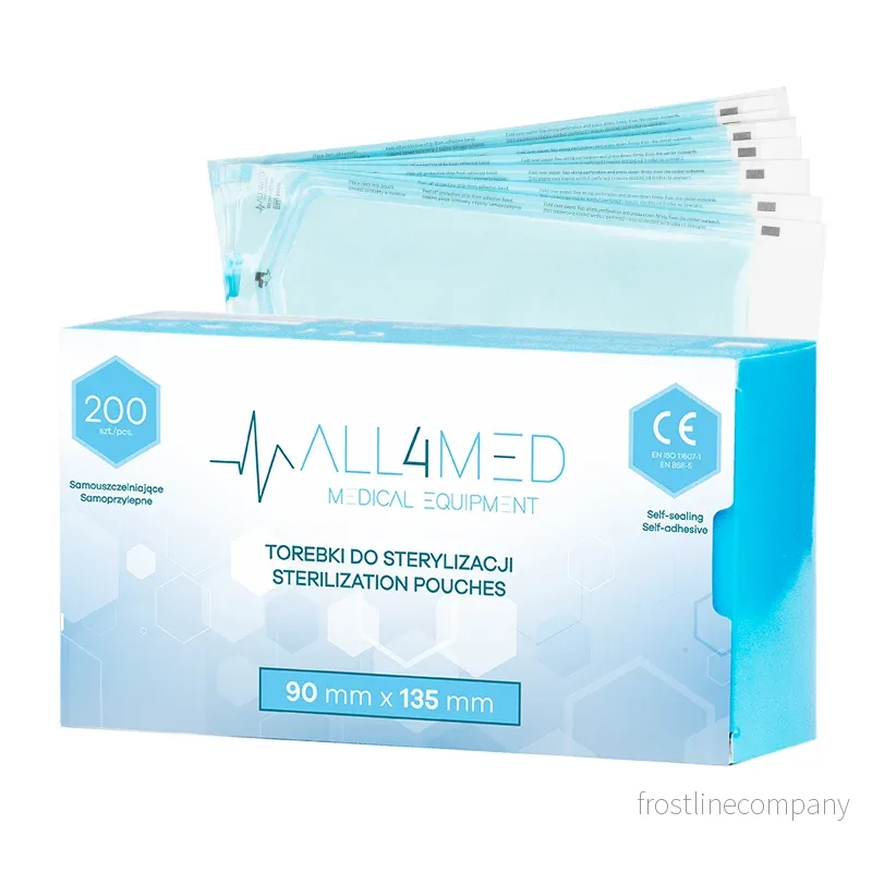 Steriliseringspåsar All4Med 90×135 mm – 200 st Steriliseringspåsar All4Med 90×135 mm – 200 st