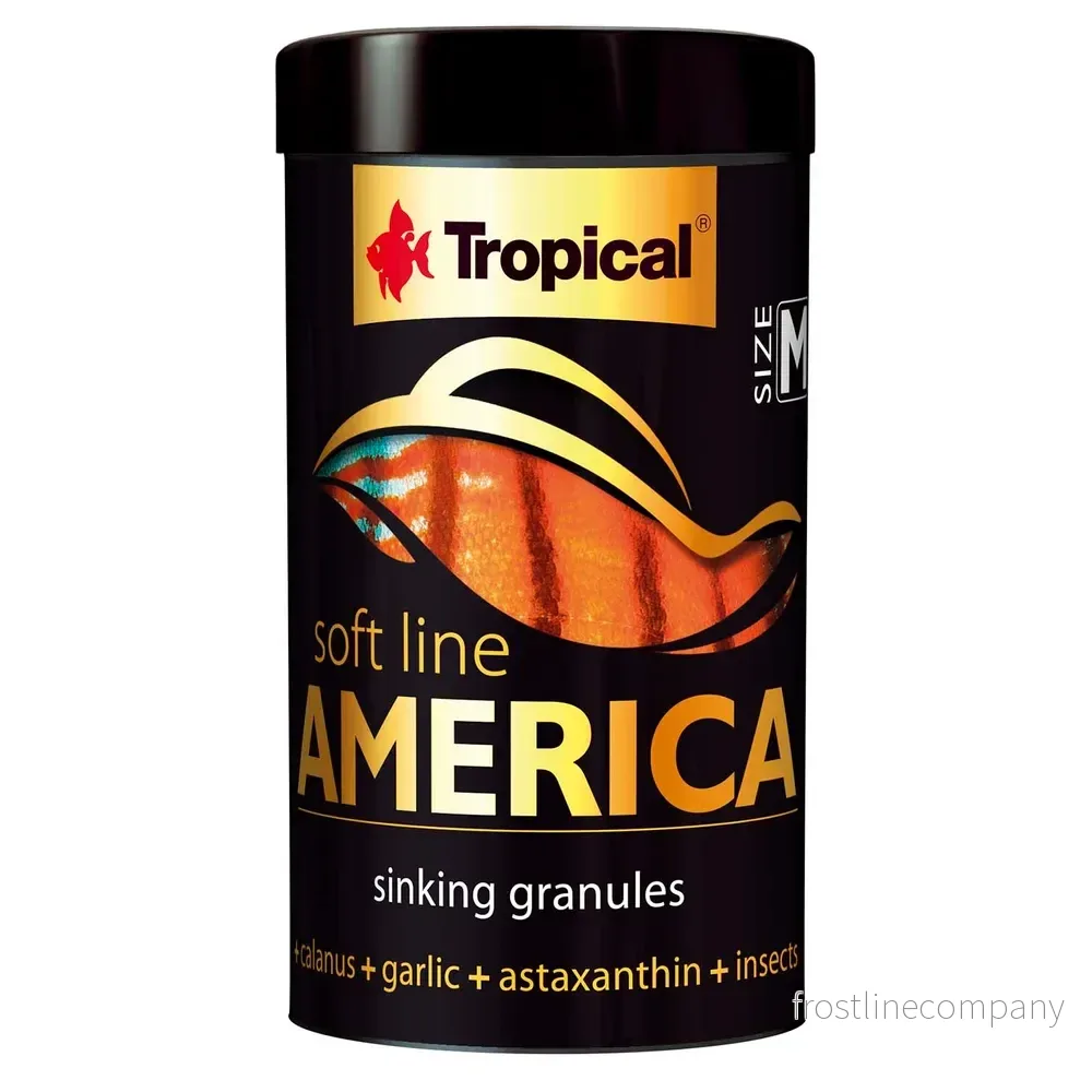 Tropical Soft Line America M – mjukt sjunkande granulat för amerikanska fiskar Tropical Soft Line America M – mjukt sjunkande granulat för amerikanska fiskar