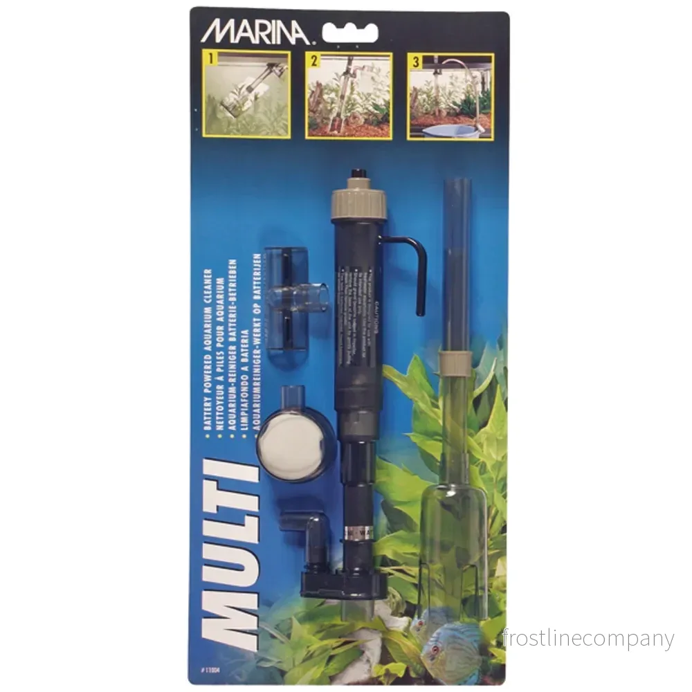 Marina Multi-Vac – Batteridriven slamsugare för akvarier