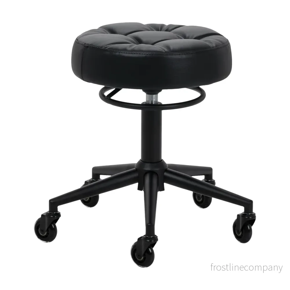 Arbetsstol med Hjul Gabbiano D054 Svart Arbetsstol med Hjul Gabbiano D054 Svart