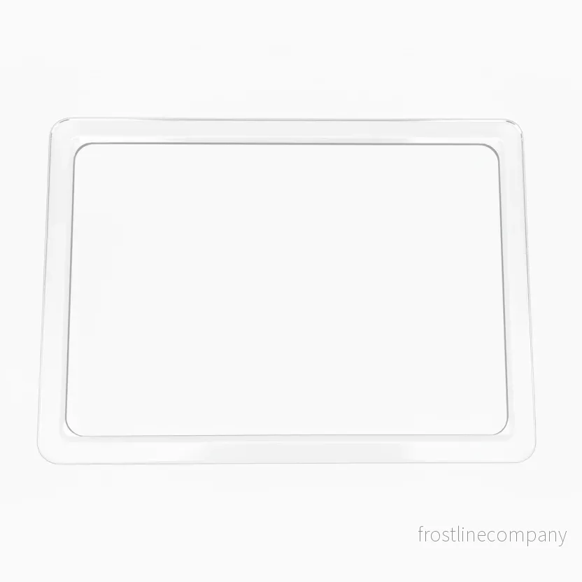Plastställ, A5, vit
