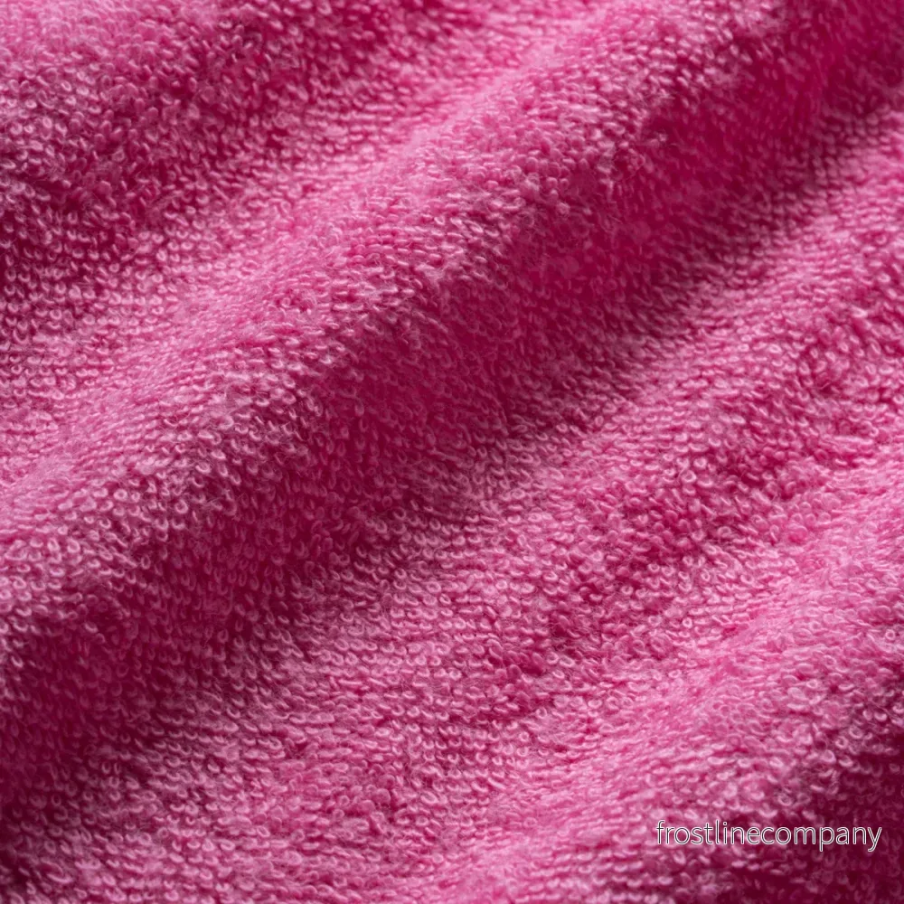Bänkskydd frotté för behandlingsstol 190x60 cm - Rosa - Bild 2