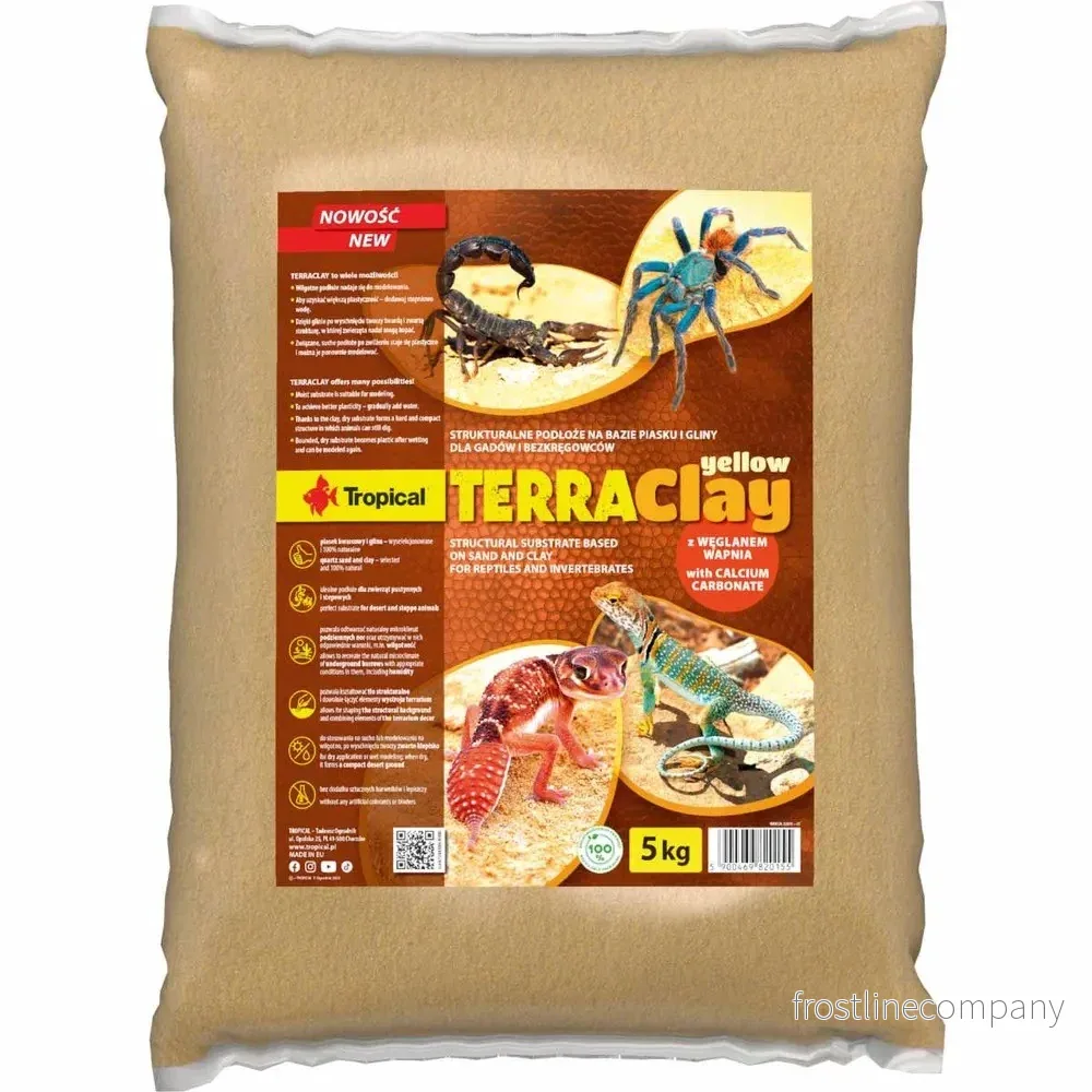 Tropical TerraClay 5 kg – formbart terrariumsubstrat Tropical TerraClay 5 kg – formbart terrariumsubstrat