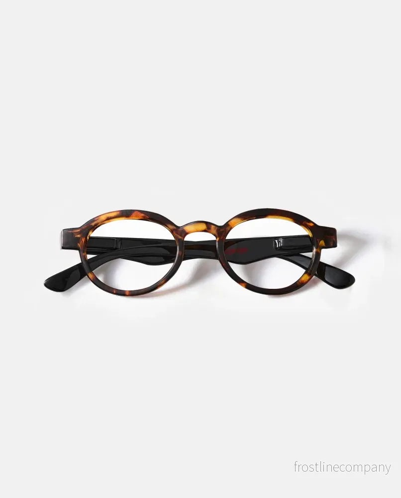 OjeOje K Glasögon u. styrka – tortoise/svart OjeOje K Glasögon u. styrka – tortoise/svart