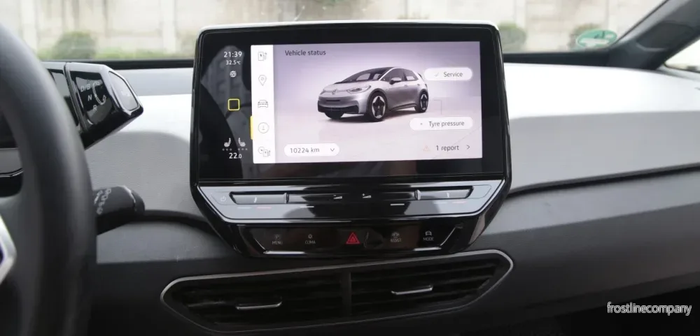 Volkswagen ID.3 – skydd för mittskärmen Volkswagen ID.3 – skydd för mittskärmen