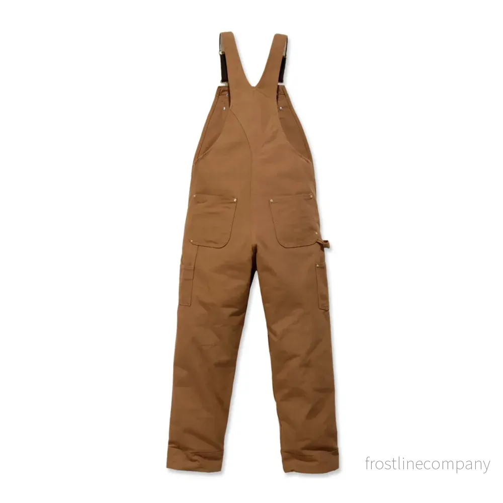 Carhartt Bib Overall Hängselbyxa Brun - Bild 2