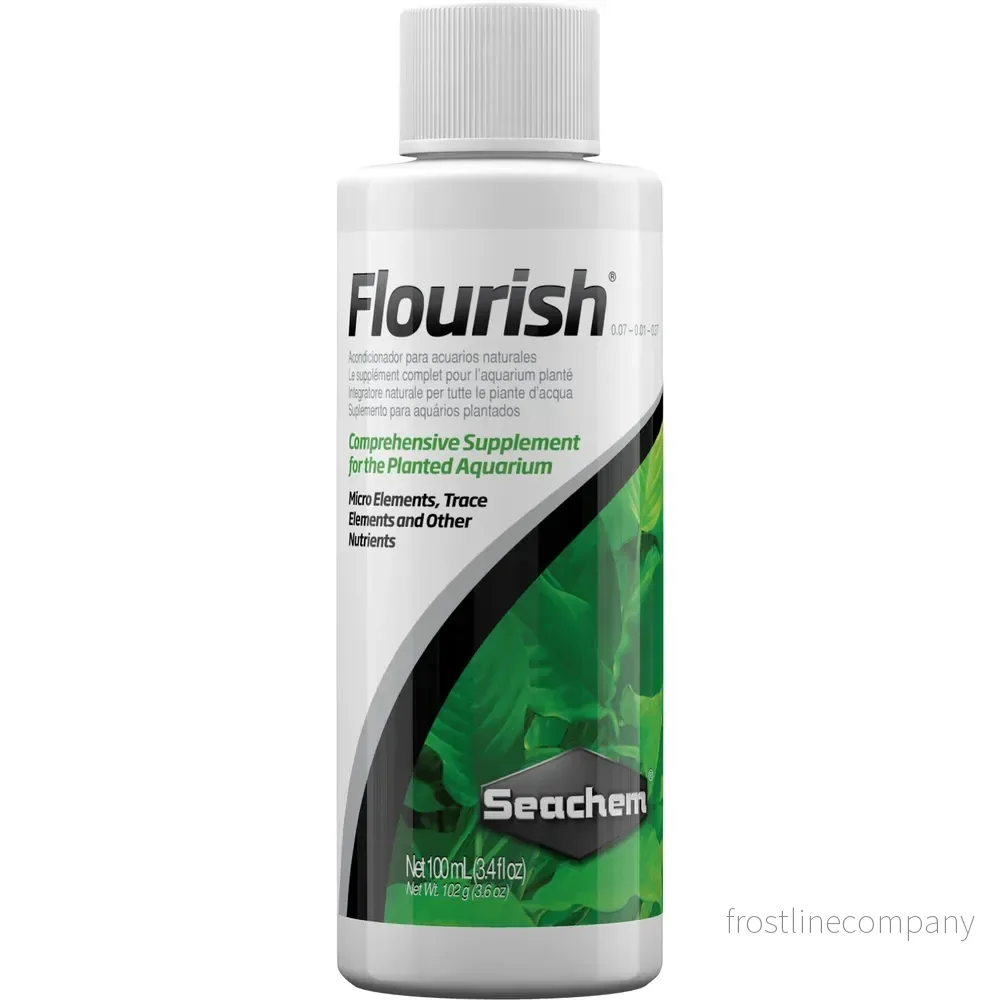 Seachem Flourish – Mikronäring för akvarieväxter Seachem Flourish – Mikronäring för akvarieväxter