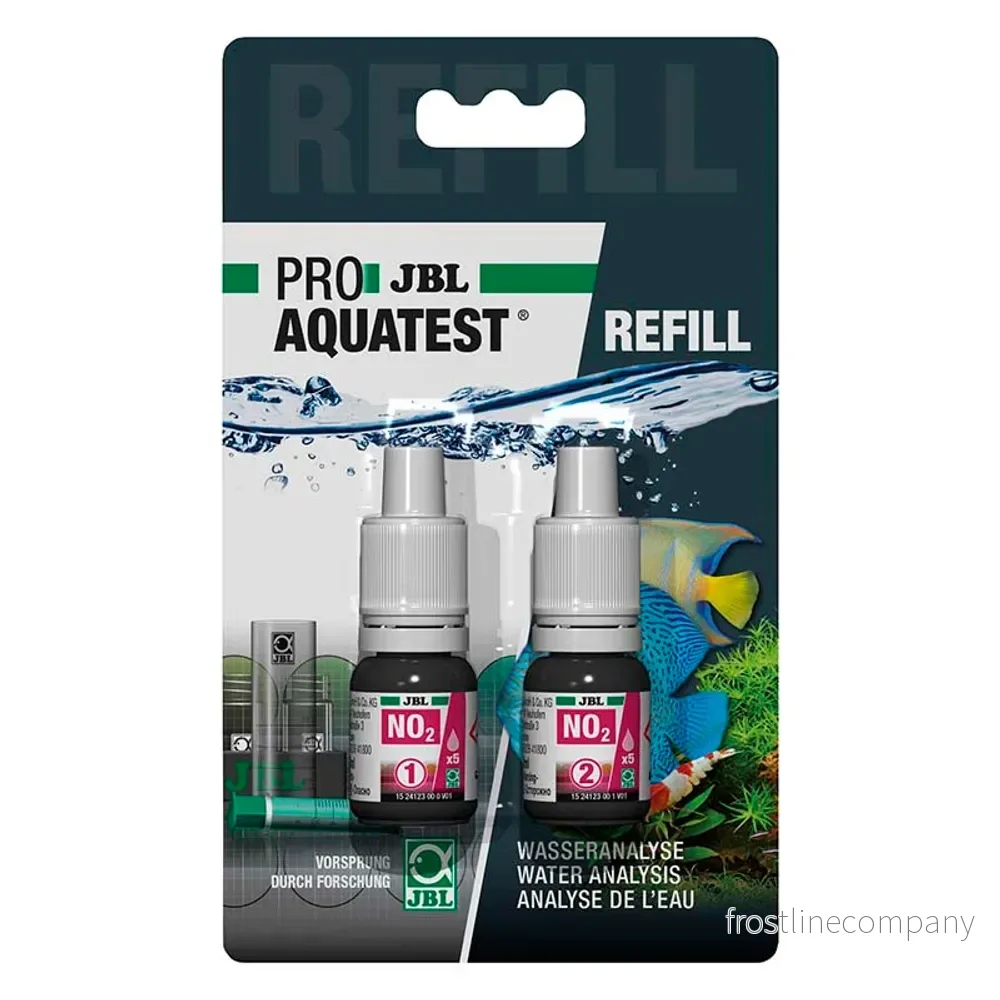 JBL ProAquaTest NO2 Nitrit Refill – Påfyllning till nitrittest (ca.50 tester) JBL ProAquaTest NO2 Nitrit Refill – Påfyllning till nitrittest (ca.50 tester)