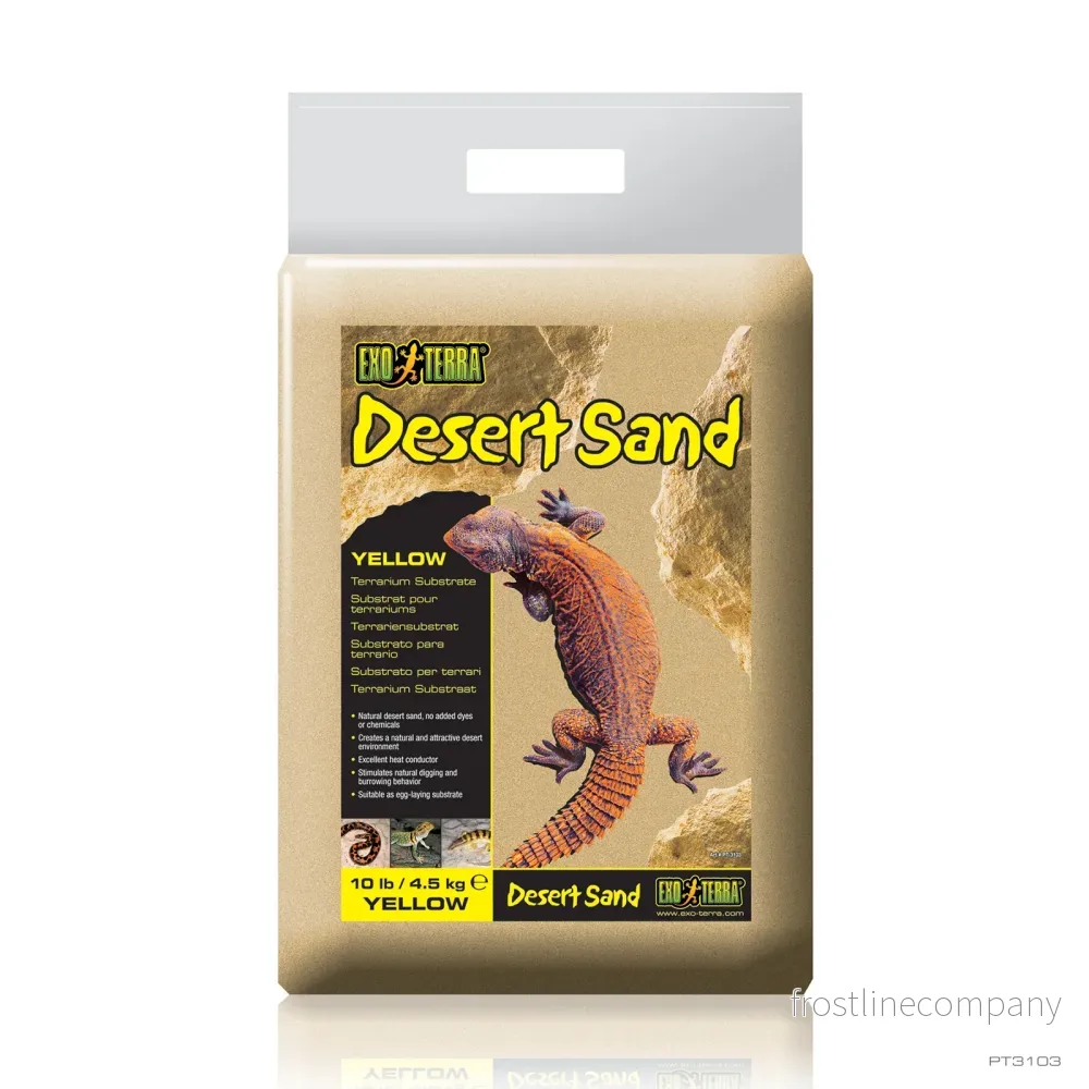 Exo Terra Desert Sand Yellow 4,5kg Exo Terra Desert Sand Yellow 4,5kg