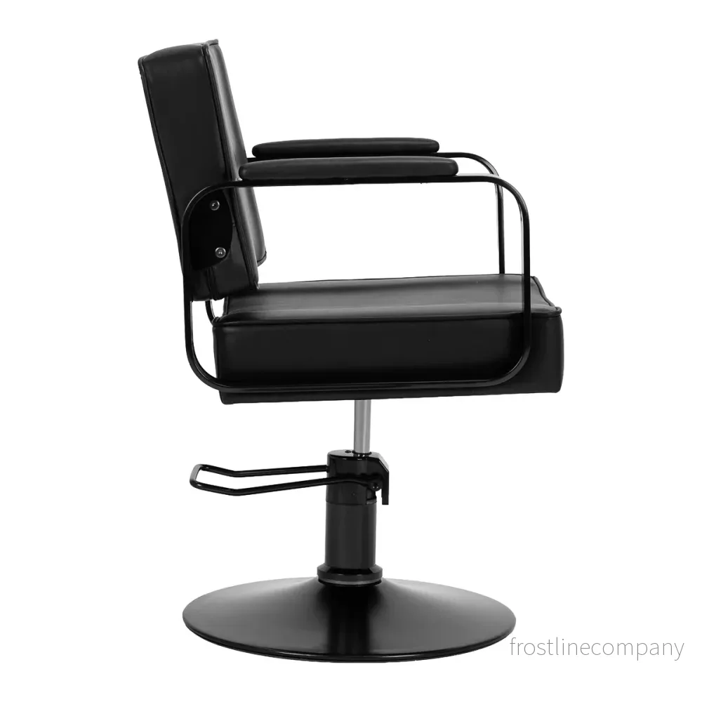 Frisörstol Hair System Studio Noir Svart - Bild 3