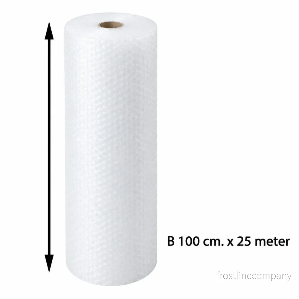Bubbelplast – B 100 cm x 25 m Bubbelplast – B 100 cm x 25 m