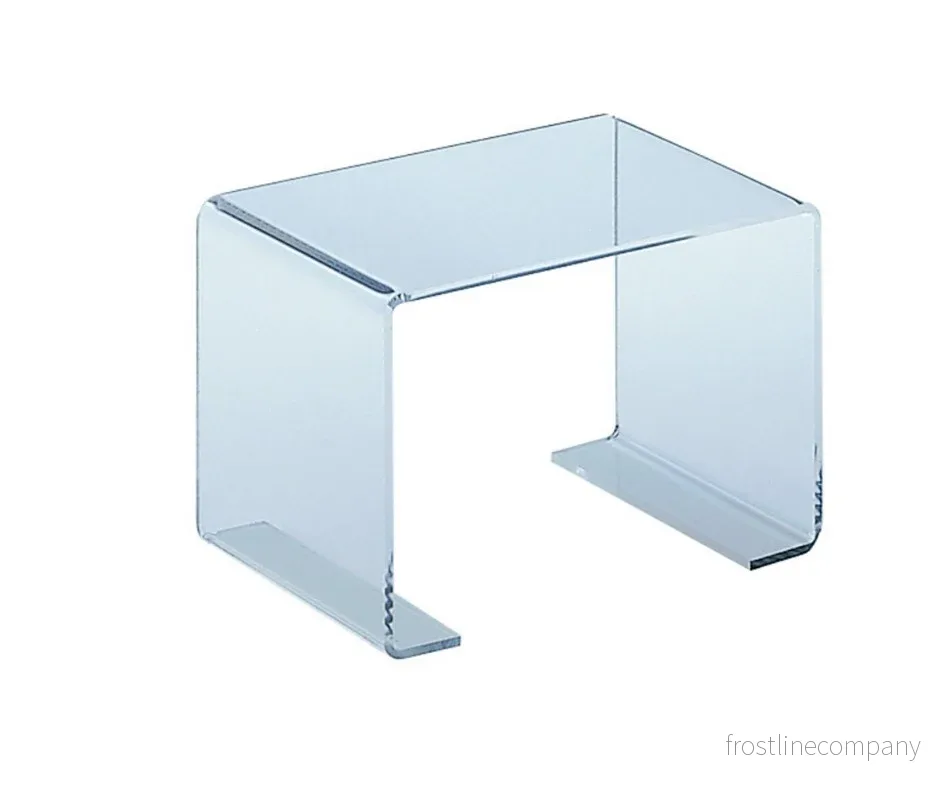 Akryl piedestal, 15 x 10 x H 10 cm, klar Akryl piedestal, 15 x 10 x H 10 cm, klar