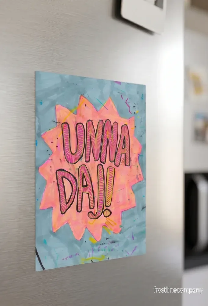 Kylskåpsmagnet ”Unna daj”