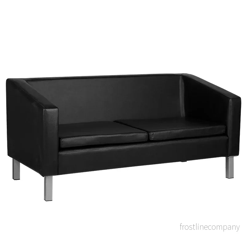 Väntrumssoffa Gabbiano BM18003 3-sits Svart Väntrumssoffa Gabbiano BM18003 3-sits Svart