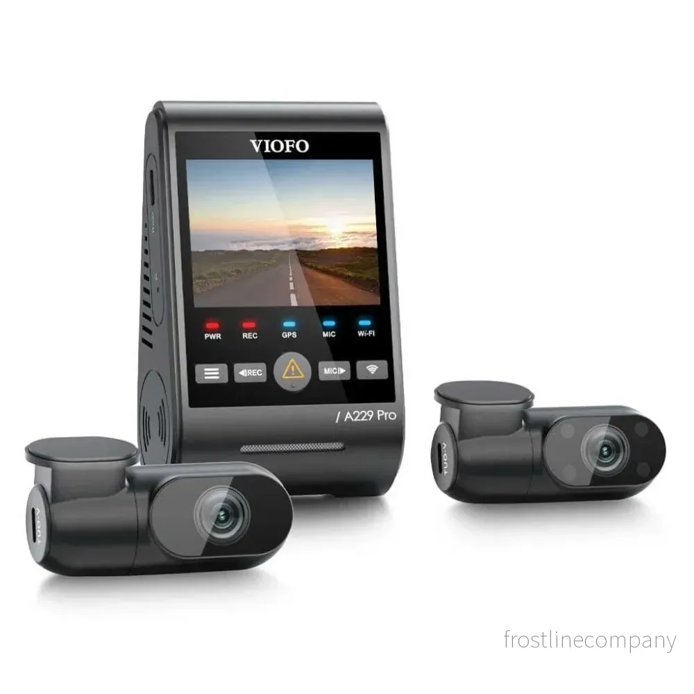 Viofo A229 Pro 3CH 4K Wifi GPS dashcam - Bild 2