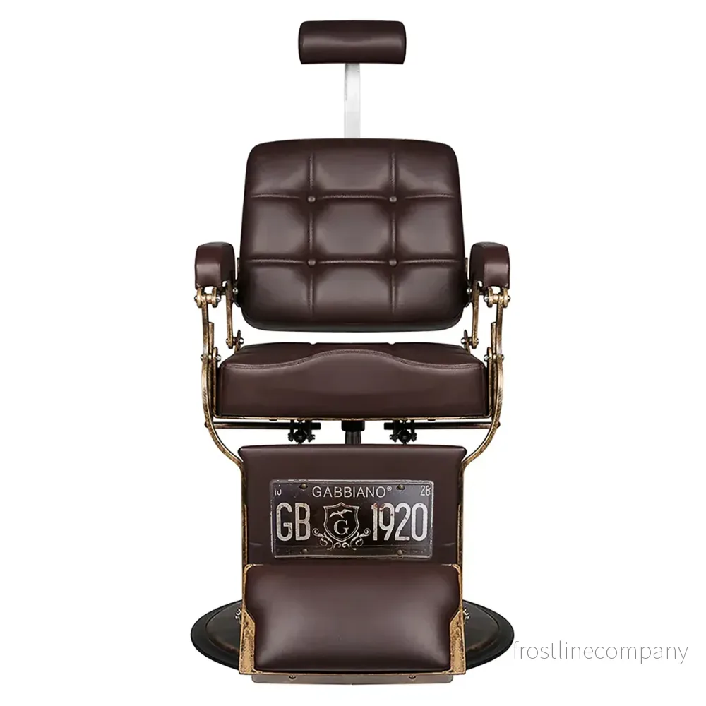 Barberstol Gabbiano Boss - Brun - Bild 3