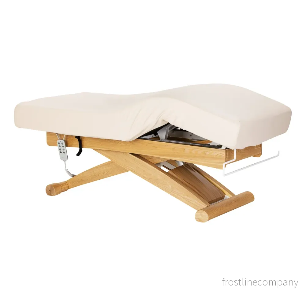 Massagebänk elektrisk Sillon Siesta Crème-Ljusbrun - Bild 2