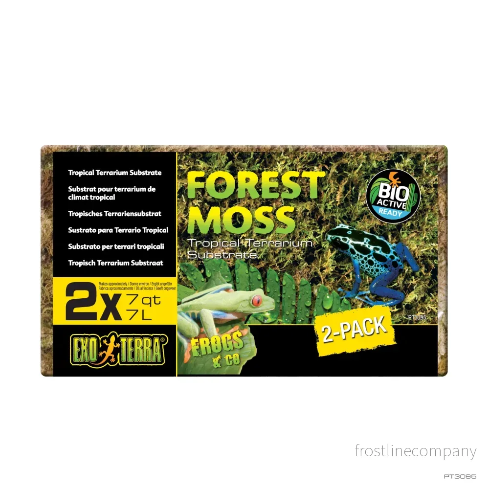 Exo Terra Forest Moss 2-pack 2x7L Exo Terra Forest Moss 2-pack 2x7L