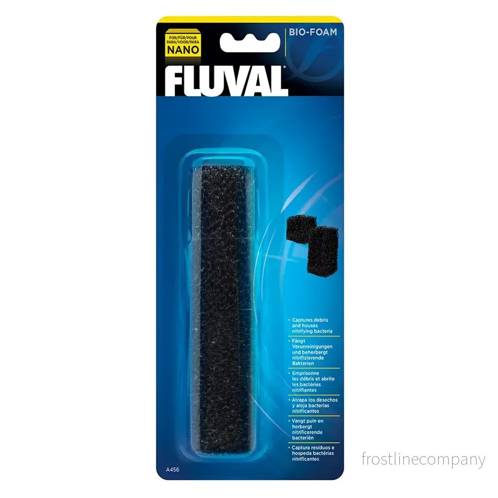 Fluval Nano – Skumpatron för yteffektivt filterunderhåll Fluval Nano – Skumpatron för yteffektivt filterunderhåll