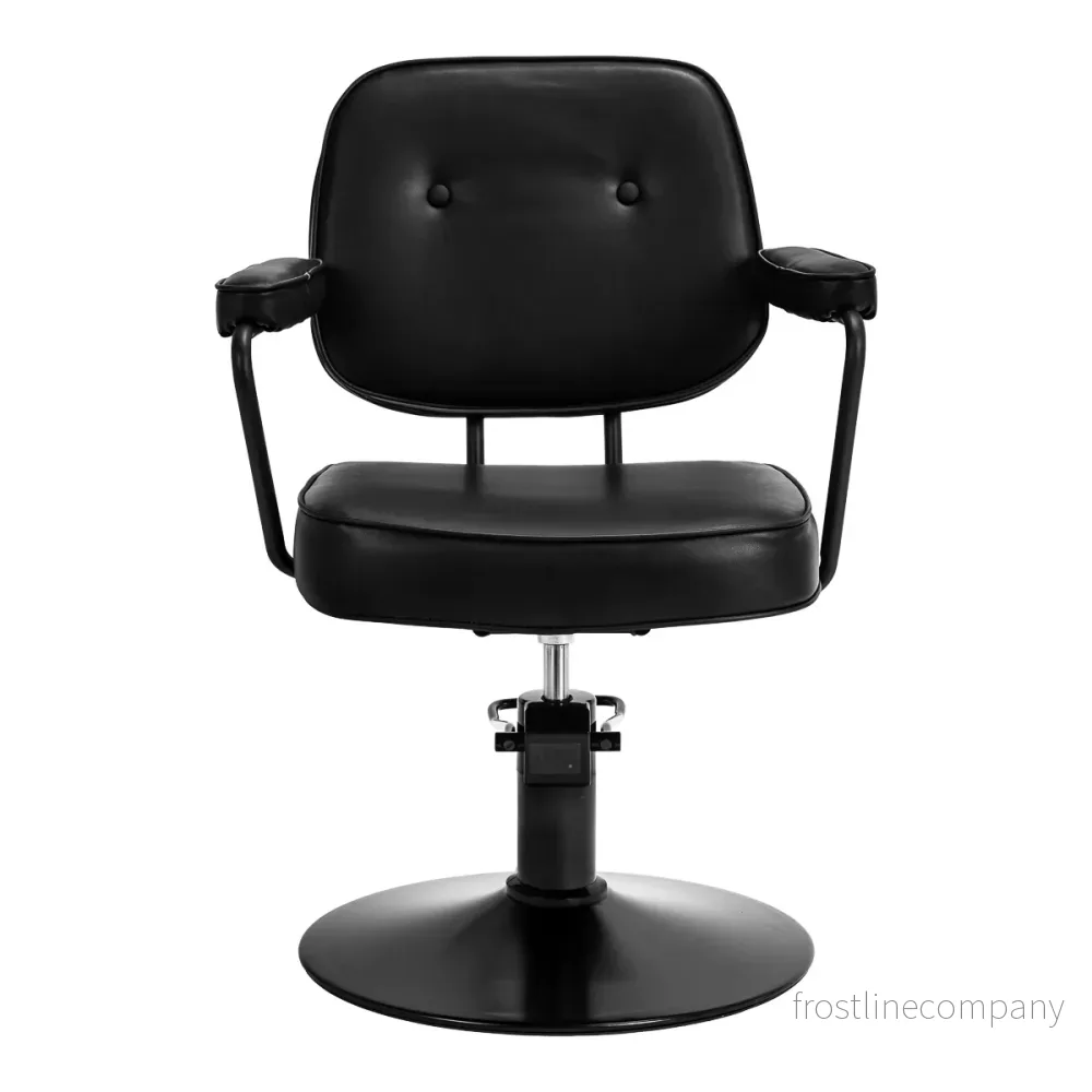 Frisörstol Hair System Tru Noir Svart - Bild 2