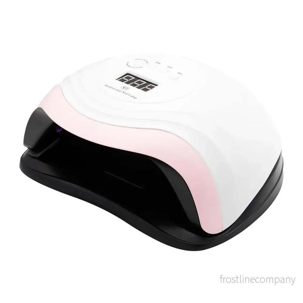 Glow V7 UV LED Nagellampa 168W - Vit - Bild 2