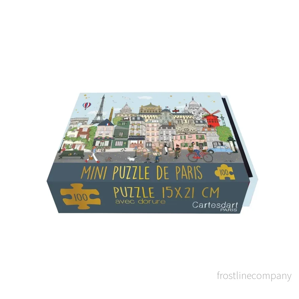 Minipussel med Paris Cartes d’Art