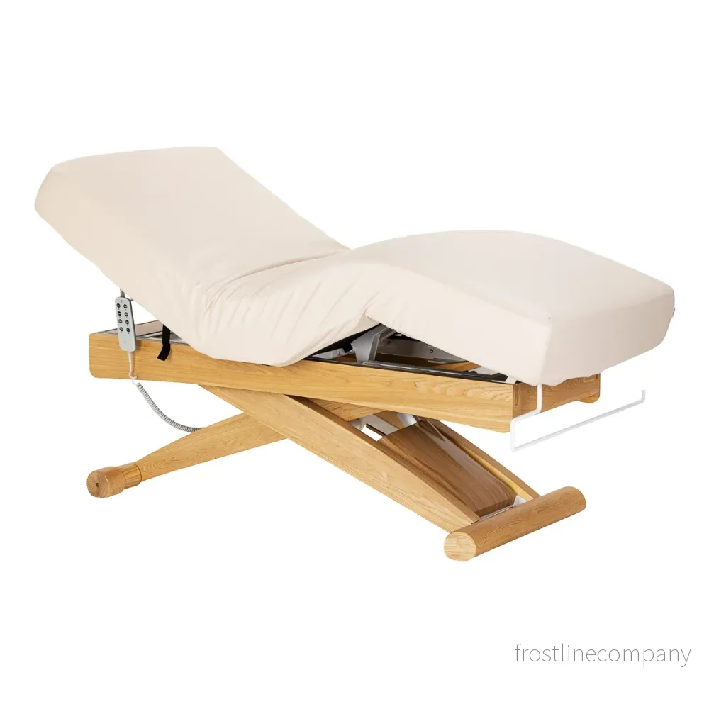 Massagebänk elektrisk Sillon Siesta Crème-Ljusbrun Massagebänk elektrisk Sillon Siesta Crème-Ljusbrun